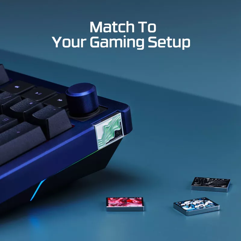 Magnētiskā nozīmīte Kingston HyperX Abstract Series 85U20AA — reklāmas metāla nozīmīte ar magnētisku pamatni