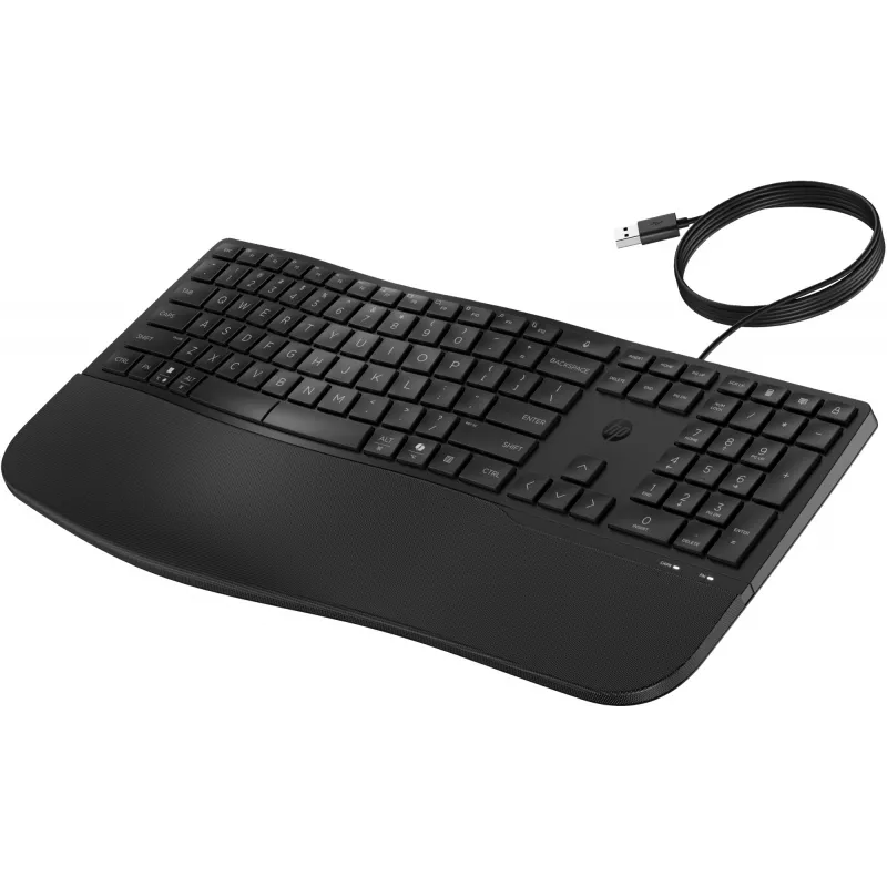 Vadu pilna izmēra tastatūra HP 485 Comfort ar USB savienojumu un 23 programmējamām pogām