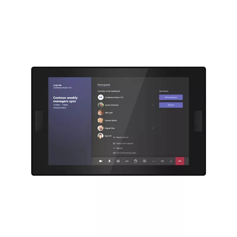 Lenovo ThinkSmart Core + ThinkSmart kontrolieris + ThinkSmart Bar 180 videokonferenču sistēma ar Ethernet LAN