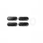 Peles pēdiņas HP HyperX Glass Skates, PTFE uz rūdīta stikla, 7,7×21,2×0,8 mm, balta (pāris)