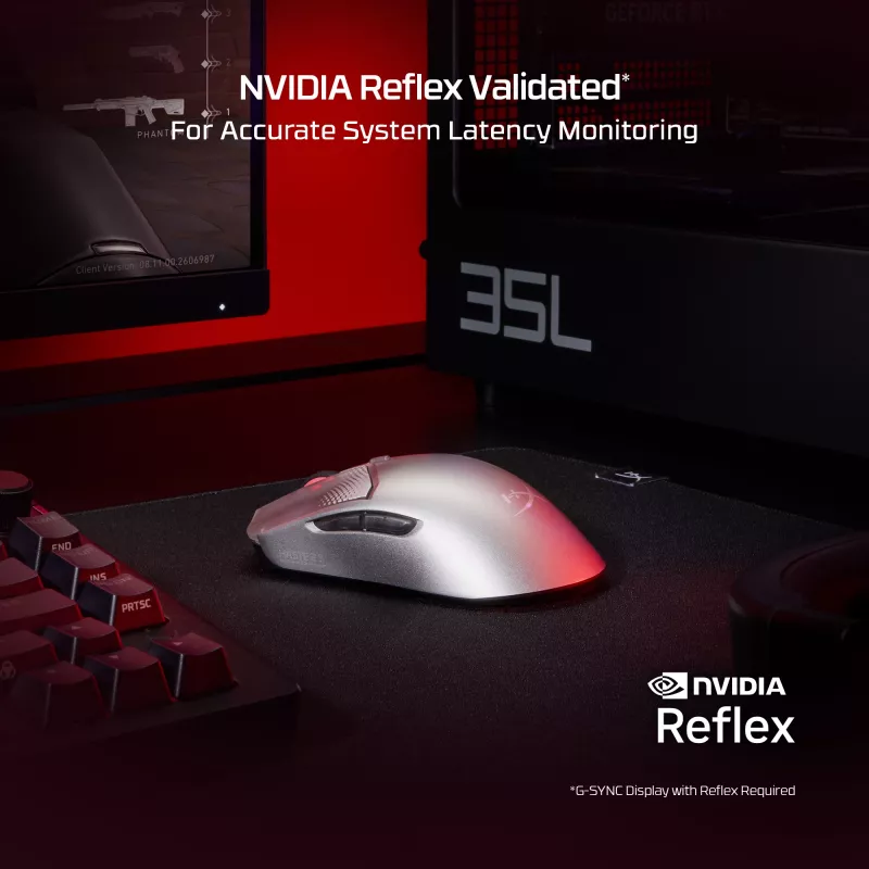 Bezvadu spēļu pele HP HyperX Pulsefire Haste 2 S Navy 64g Li-Ion