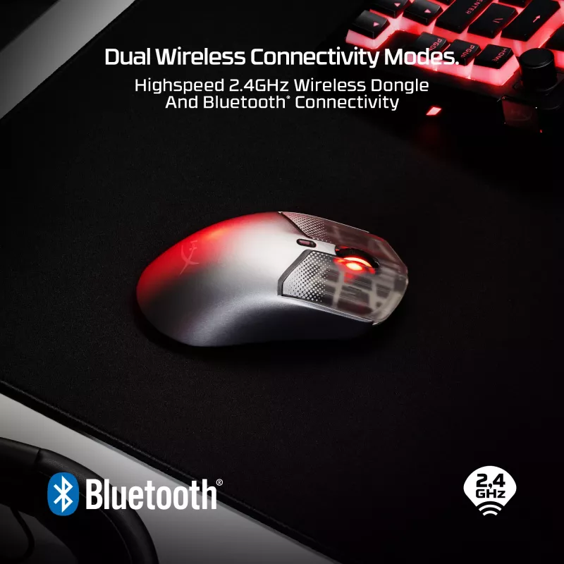 Bezvadu spēļu pele HP HyperX Pulsefire Haste 2 S Navy 64g Li-Ion