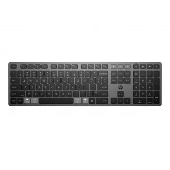 Bezvadu uzlādējama pilna izmēra QWERTY tastatūra HP 725 — modelis 9T5B2AA#UUW