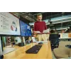 Bezvadu uzlādējama pilna izmēra QWERTY tastatūra HP 725 — modelis 9T5B2AA#UUW