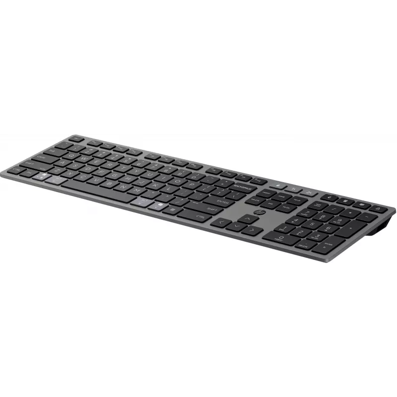 Bezvadu uzlādējama pilna izmēra QWERTY tastatūra HP 725 — modelis 9T5B2AA#UUW