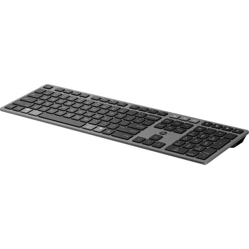 Bezvadu uzlādējama pilna izmēra QWERTY tastatūra HP 725 — modelis 9T5B2AA#UUW