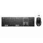 HP 725 vairāku ierīču uzlādējama bezvadu tastatūras un peles komplekts, pilna izmēra bezvadu Bluetooth