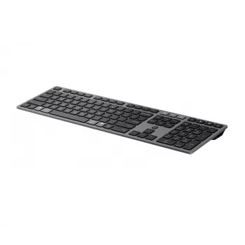 HP 725 vairāku ierīču uzlādējama bezvadu tastatūras un peles komplekts, pilna izmēra bezvadu Bluetooth