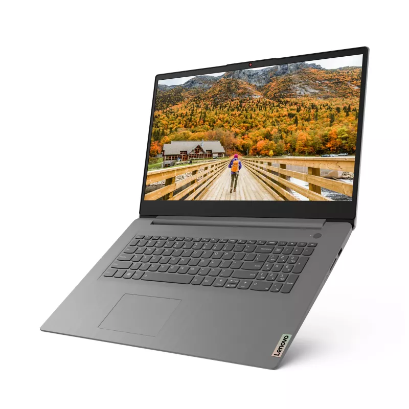 Lenovo IdeaPad 3 17ALC6 AMD Ryzen™ 7 5700U klēpjdators 43,9 cm (17,3 collas) Full HD 12 GB DDR4-SDRAM 512 GB SSD Wi-Fi 6 (802.11ax) Windows 11 Home vācu pelēks