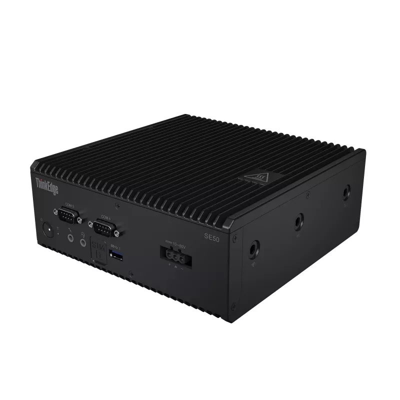Lenovo ThinkEdge SE50 Intel® Core™ i5 i5-8365UE 8 GB DDR4-SDRAM 128 GB SSD Windows 11 IoT Enterprise Mini PC Melns