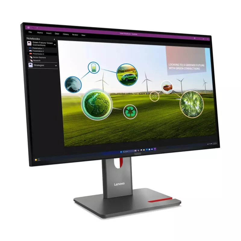 Monitor Lenovo ThinkVision P27Q-40 27 inch Quad HD LED 2560 x 1440