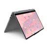 Lenovo Chrome 2in1 14IRU10 Intel Core 5 120U Chromebook 35.6 cm (14 collas) Skārienjūtīgs WUXGA 8 GB LPDDR5-SDRAM 128 GB UFS Wi-Fi 6E (802.11ax) ChromeOS angļu Pelēks