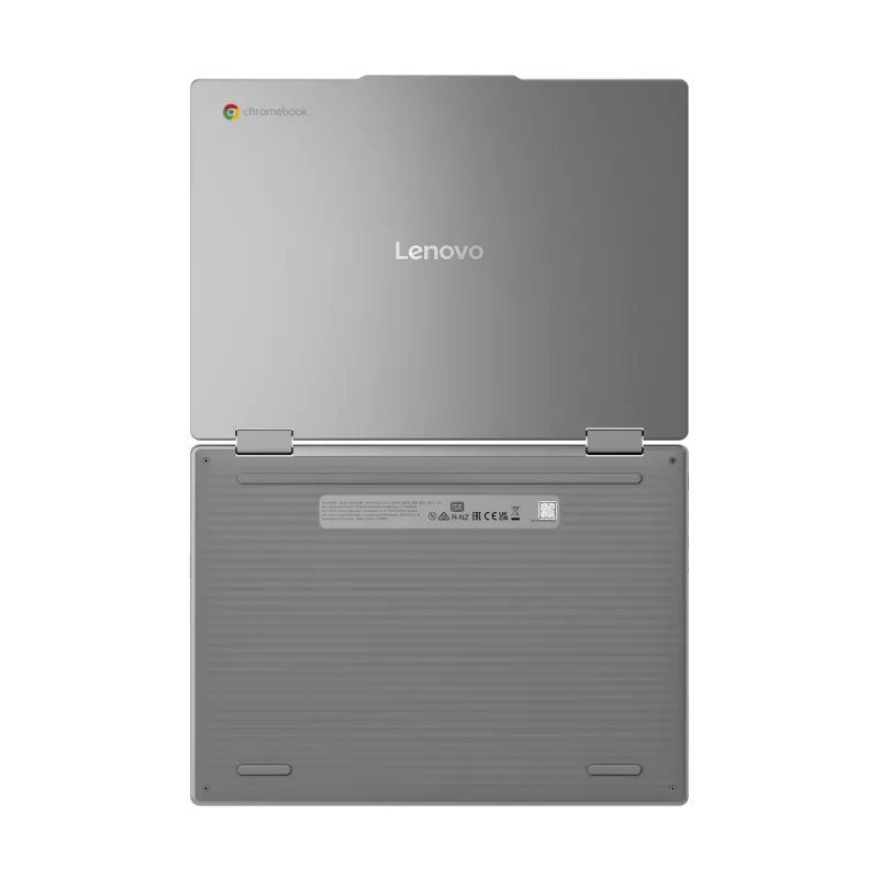 Lenovo Chrome 2in1 14IRU10 Intel Core 5 120U Chromebook 35.6 cm (14 collas) Skārienjūtīgs WUXGA 8 GB LPDDR5-SDRAM 128 GB UFS Wi-Fi 6E (802.11ax) ChromeOS angļu Pelēks