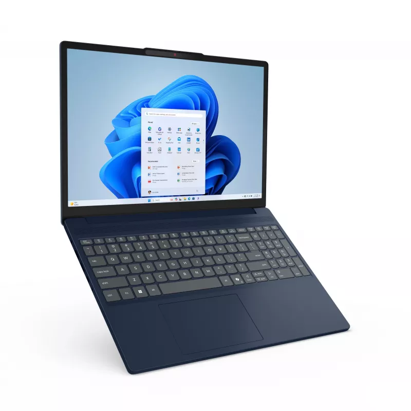 Lenovo IdeaPad plāns 3 15IRH10 Intel® Core™ i5 i5-13420H Klēpjdators 38.9 cm (15.3 collas) WUXGA 16 GB DDR5-SDRAM 1 TB SSD Wi-Fi 6 (802.11ax) angļu Zils