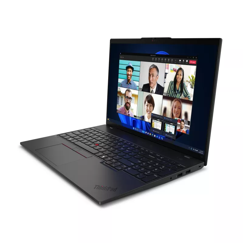 Lenovo ThinkPad L16 Gen 1 (Intel) Intel Core Ultra 5 125U Portatīvais dators 40.6 cm (16 collas) WUXGA 16 GB DDR5-SDRAM 512 GB SSD Wi-Fi 6E (802.11ax) Windows 11 Pro Nordic Melns