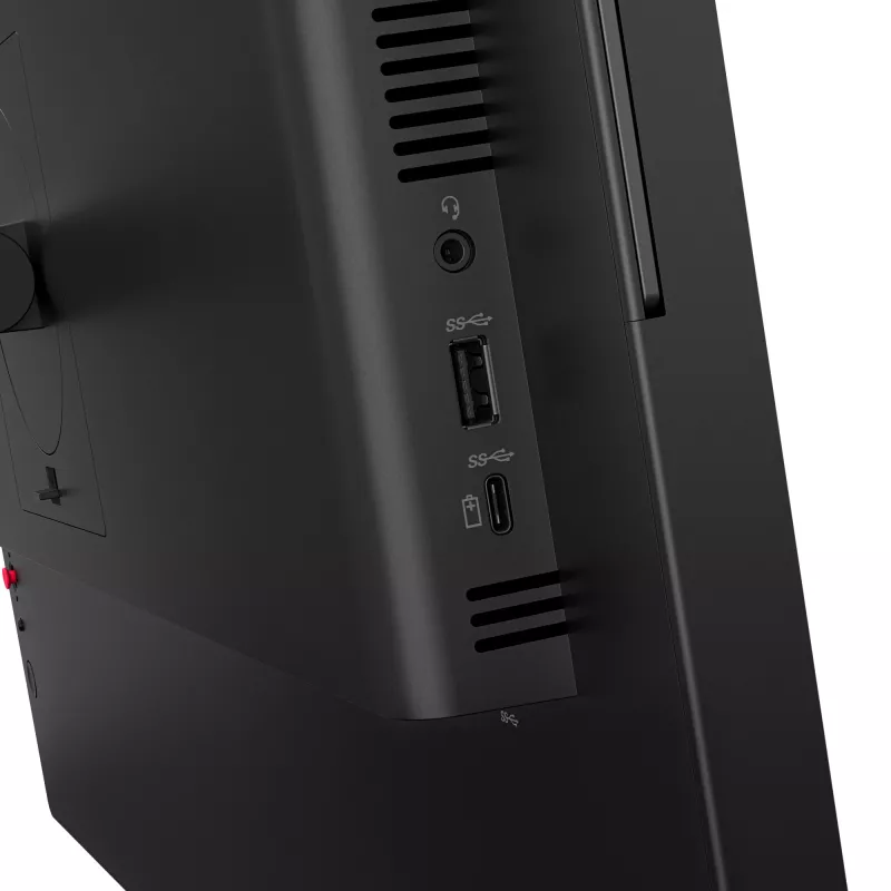 Lenovo ThinkVision T24-4v monitors, 60,5 cm (23,8 collas), 1920 x 1080 pikseļi, Full HD, LED, 6 ms, melns