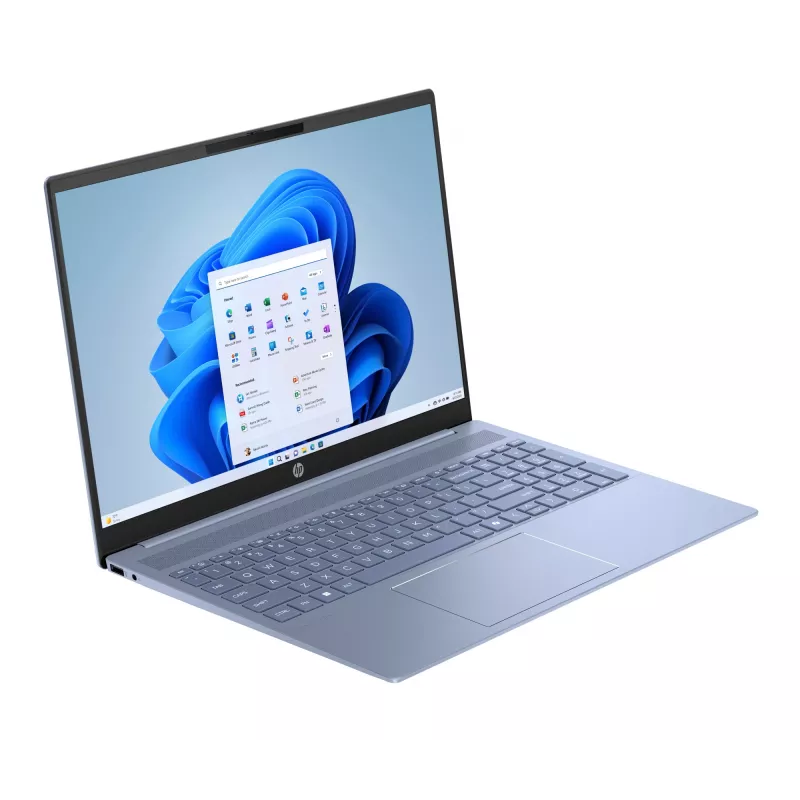 HP Pavilion 16-ag0009na AMD Ryzen™ 5 8540U klēpjdators 40,6 cm (16 collu) skārienjūtīgs 2K 8 GB LPDDR5-SDRAM Wi-Fi 6 (802.11ax) Windows 11 Home zils (atjaunota prece)