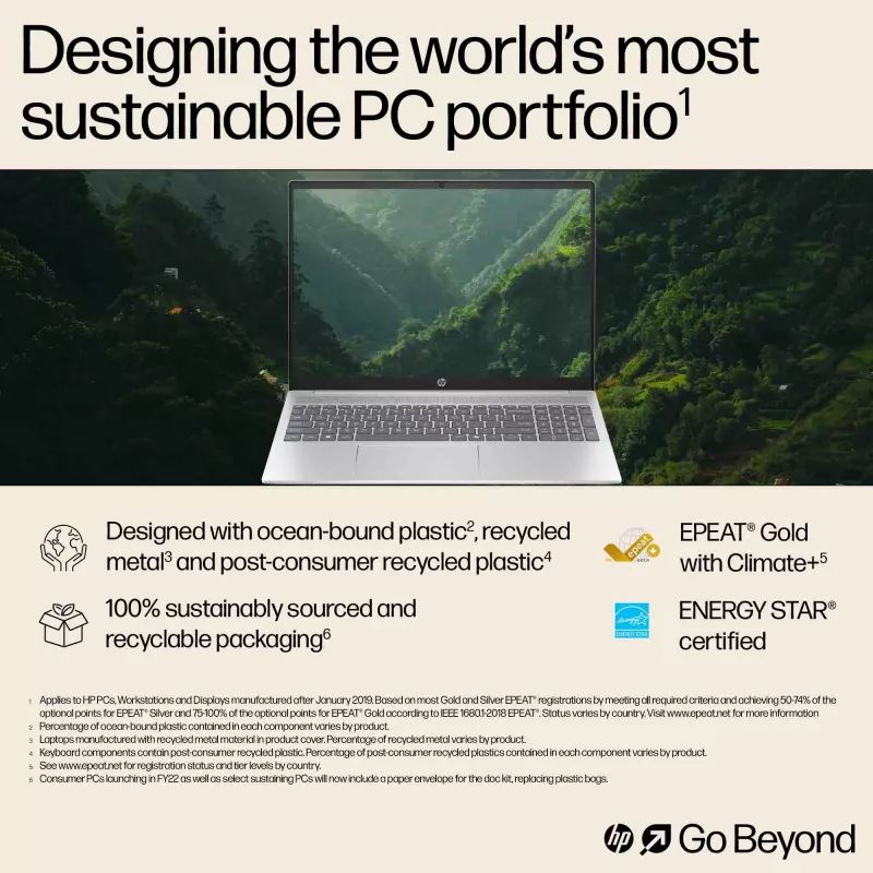 HP Pavilion 16-ag0009na AMD Ryzen™ 5 8540U klēpjdators 40,6 cm (16 collu) skārienjūtīgs 2K 8 GB LPDDR5-SDRAM Wi-Fi 6 (802.11ax) Windows 11 Home zils (atjaunota prece)