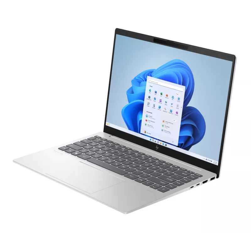 HP Pavilion Plus 14-ew1006na Intel Core Ultra 5 125H Portatīvais dators 35,6 cm (14 collas) WQXGA 16 GB LPDDR5x-SDRAM 512 GB SSD Wi-Fi 6E (802.11ax) Windows 11 Home AI PC Sudrabains (atjaunota prece)