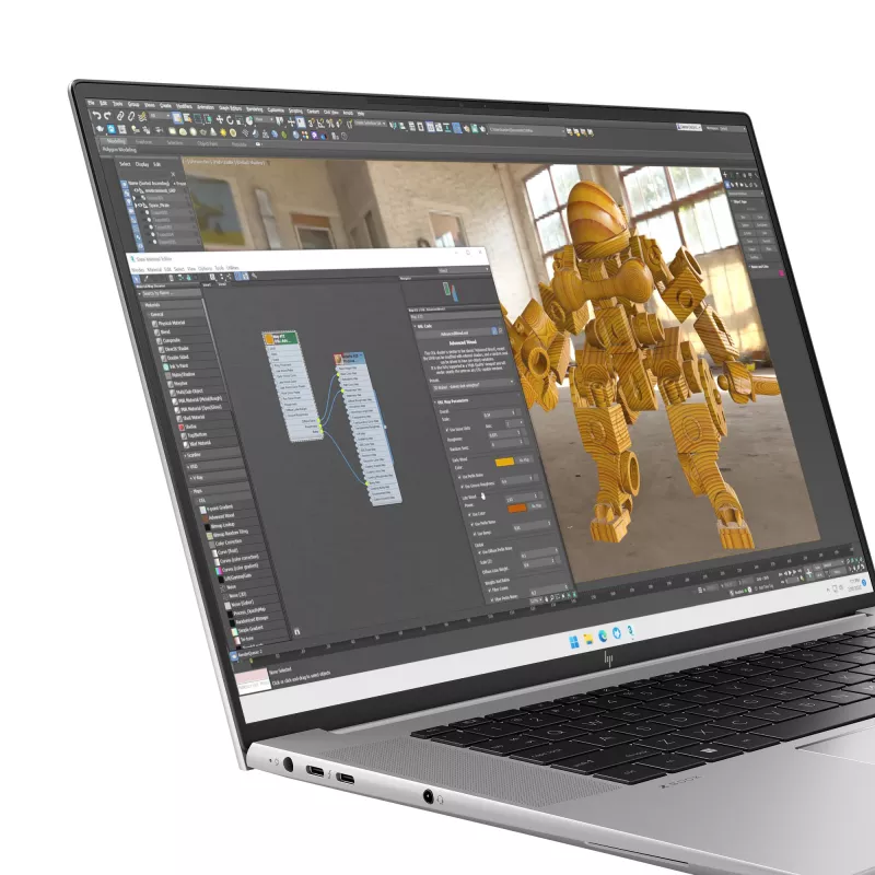 HP ZBook Studio G11 Intel Core Ultra 7 155H 40.6 cm (16 collas) WUXGA 32 GB DDR5-SDRAM NVIDIA RTX 2000 Ada Wi-Fi 7 (802.11be) Windows 11 Pro AI Workstation, AI PC