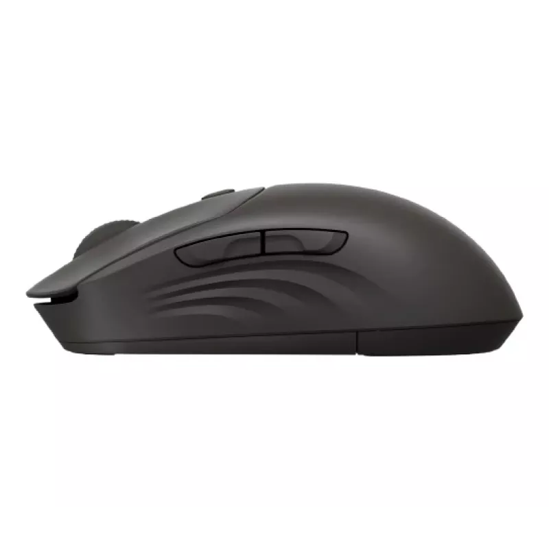 Bezvadu pele HP 405 Quiet — piemērota abām rokām, Optiskā 1200 DPI, RF bezvadu + Bluetooth, 5 pogas, darbināma ar baterijām, melna