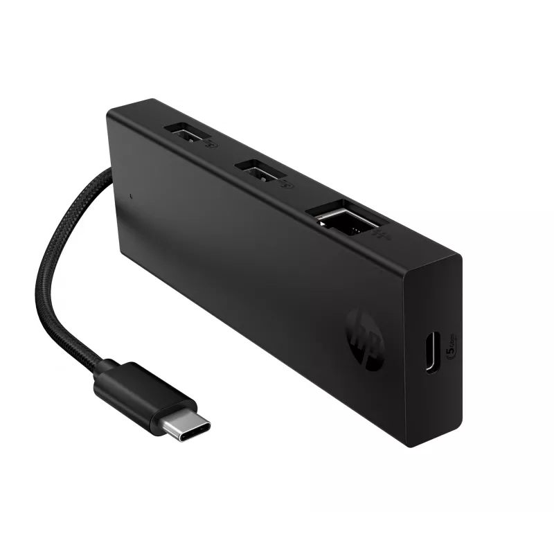 HP Portable USB-C Hub, Vjetnama, Bizness, Forest Stewardship Council (FSC), 119.6 mm, 39.9 mm, 14.9 mm