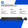 Tastatūras un peles komplekts HP 495C — Pilna izmēra bezvadu tastatūra, vairāku ierīču pele, USB/RF/Bluetooth, melna