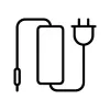 Maiņstrāvas adapteris HP 330W Smart AC Adapter, universāls iekštelpu barošanas bloks, ieeja 90–264 V, melns, LED indikatori