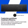 HP 495K vairāku ierīču divrežīmu tastatūra, pilna izmēra (100%), bezvadu, USB + Bluetooth, melna