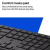 HP 495K vairāku ierīču divrežīmu tastatūra, pilna izmēra (100%), bezvadu, USB + Bluetooth, melna
