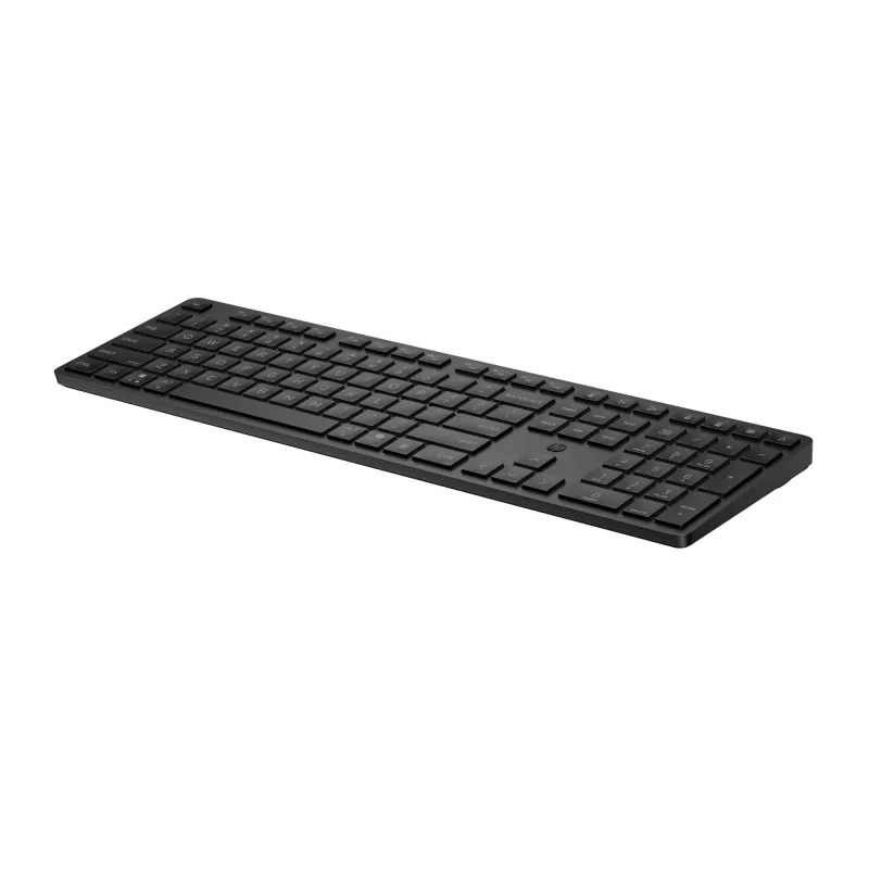 HP 495K vairāku ierīču divrežīmu tastatūra, pilna izmēra (100%), bezvadu, USB + Bluetooth, melna