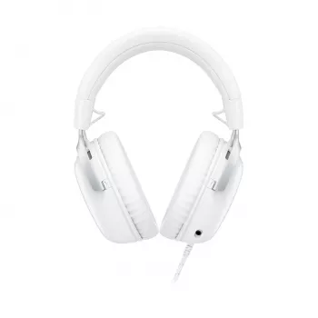 HyperX Cloud III - Spēļu austiņas (balts), Balts, Ķīna, Taizeme, Apkārtauss, Slēgta tipa, 155 mm, 86.7 mm