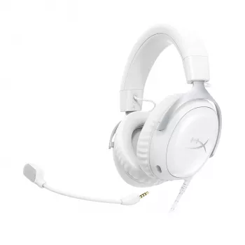 HyperX Cloud III - Spēļu austiņas (balts), Balts, Ķīna, Taizeme, Apkārtauss, Slēgta tipa, 155 mm, 86.7 mm
