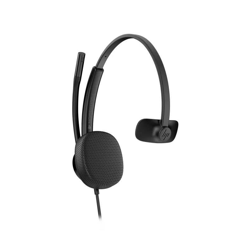 HP Poly Mission 415 monoaura USB vadu austiņas (bez iepakojuma), 99 g, melnas