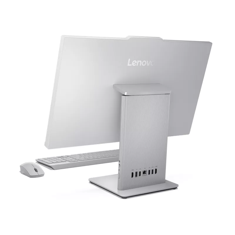 Lenovo IdeaCentre AIO 24ARR9 AMD Ryzen™ 5 7535HS 60.5 cm (23.8 collas) 1920 x 1080 pikseļi Viss vienā dators 16 GB DDR5-SDRAM 1 TB SSD Windows 11 Home Wi-Fi 6 (802.11ax) Pelēks