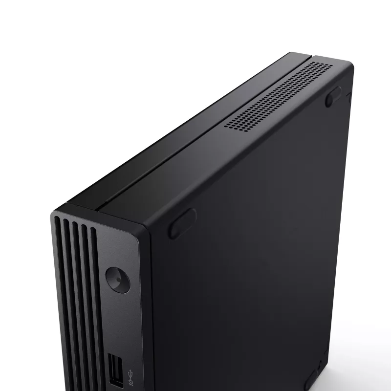 Lenovo V100q Intel Core i3 N-series i3-N305 16 GB DDR5-SDRAM 256 GB SSD Windows 11 Pro Mini PC melns