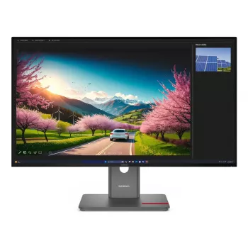 Monitor Lenovo ThinkVision P32UD-40 31.5 inch 4K UHD (3840×2160) IPS LCD, 6 ms, USB 3.2 Gen 2x2 centrmezgls, USB-C, VESA, regulējams augstumā