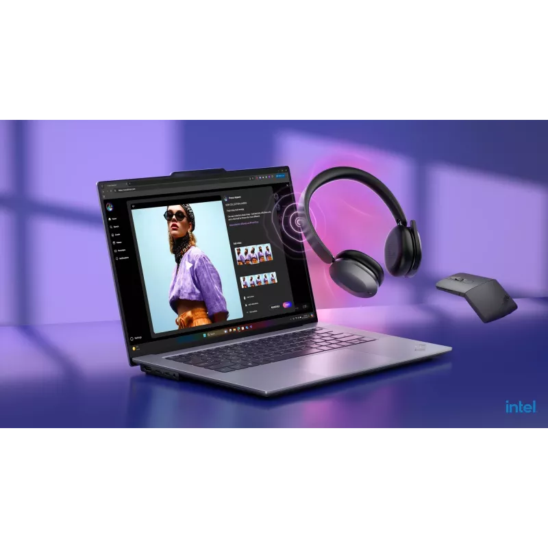 Lenovo ThinkPad X9-15p Gen 1 Aura Edition Copilot+ 358H 15,3 collu skārienekrāns 2,8K 64 GB RAM 1 TB SSD Wi‑Fi 7 Windows 11 Pro