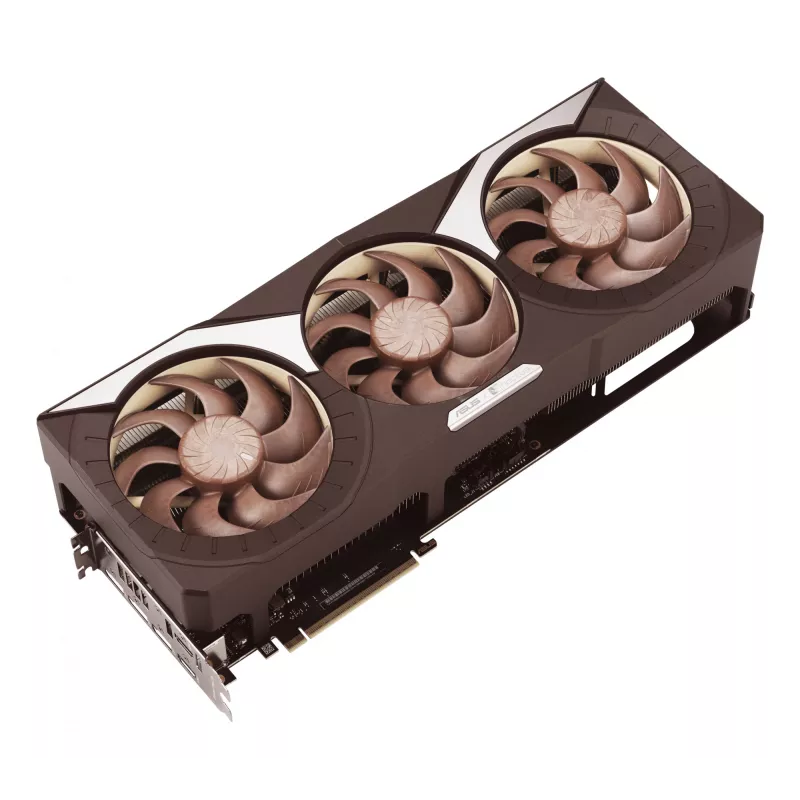 Grafikas karte ASUS GeForce RTX 5080 16 GB GDDR7, PCIe 5.0, 256-bit, 385×80×151 mm, 3 ventilatori, 16-pin barošana