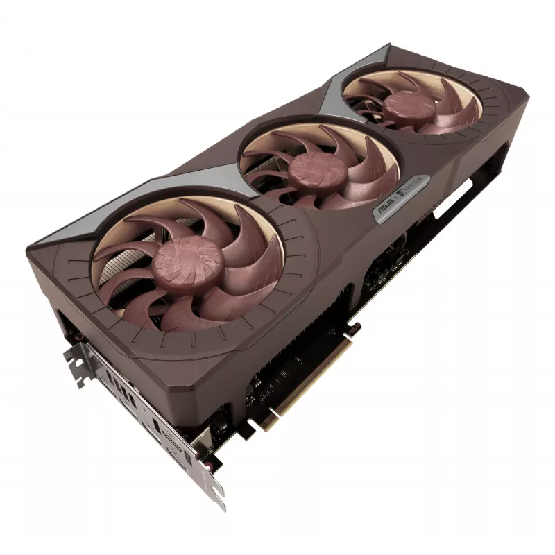 Grafikas karte ASUS GeForce RTX 5080 16 GB GDDR7, PCIe 5.0, 256-bit, 385×80×151 mm, 3 ventilatori, 16-pin barošana