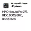 HP 950XL lielas ietilpības melns oriģinālais tintes kārtridžs, melns, 1 gab., 1650 lapas