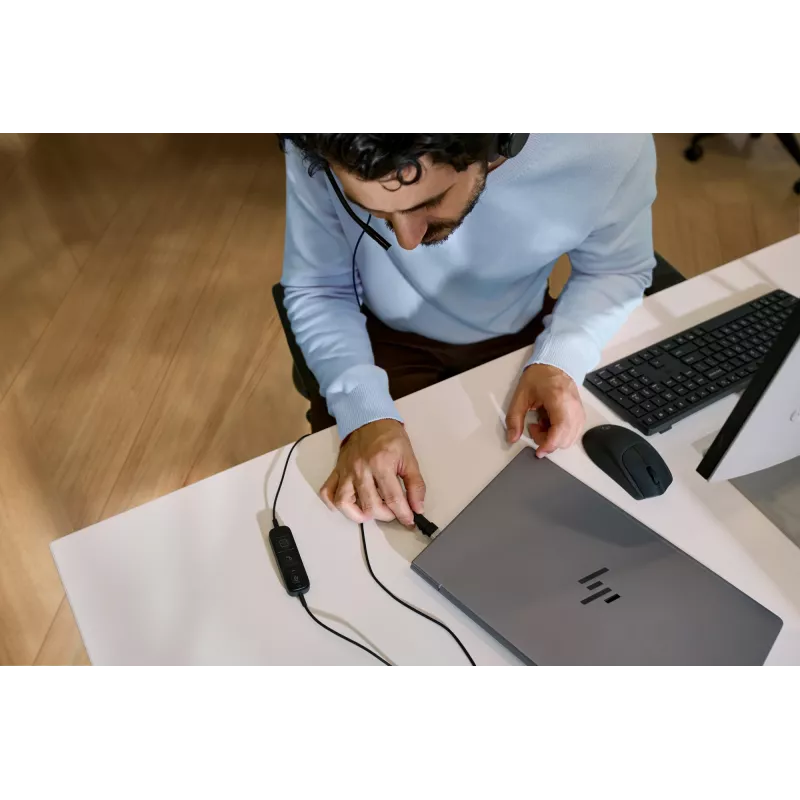HP Poly Mission 425 Stereo USB vadu austiņas