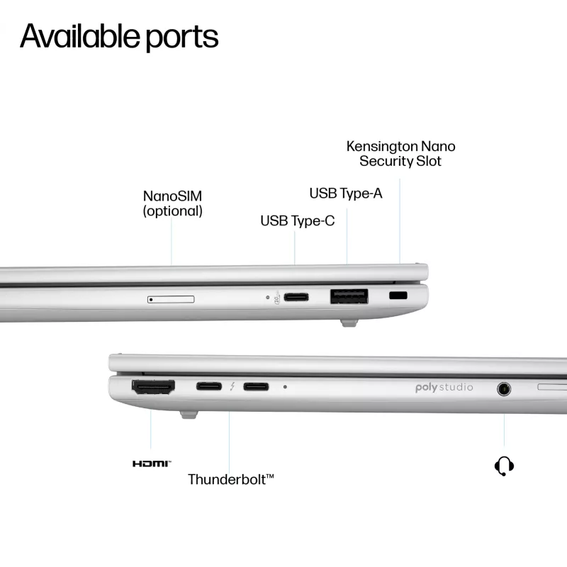 Klēpjdators HP EB 8 G1i U5 226V 16i — 16GB RAM, 512GB SSD