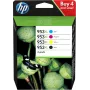 HP 953XL tintes kasetne oriģināla augstas (XL) ietilpības melna, ciāna, fuksīna, dzeltena