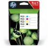 HP 953XL tintes kasetne oriģināla augstas (XL) ietilpības melna, ciāna, fuksīna, dzeltena