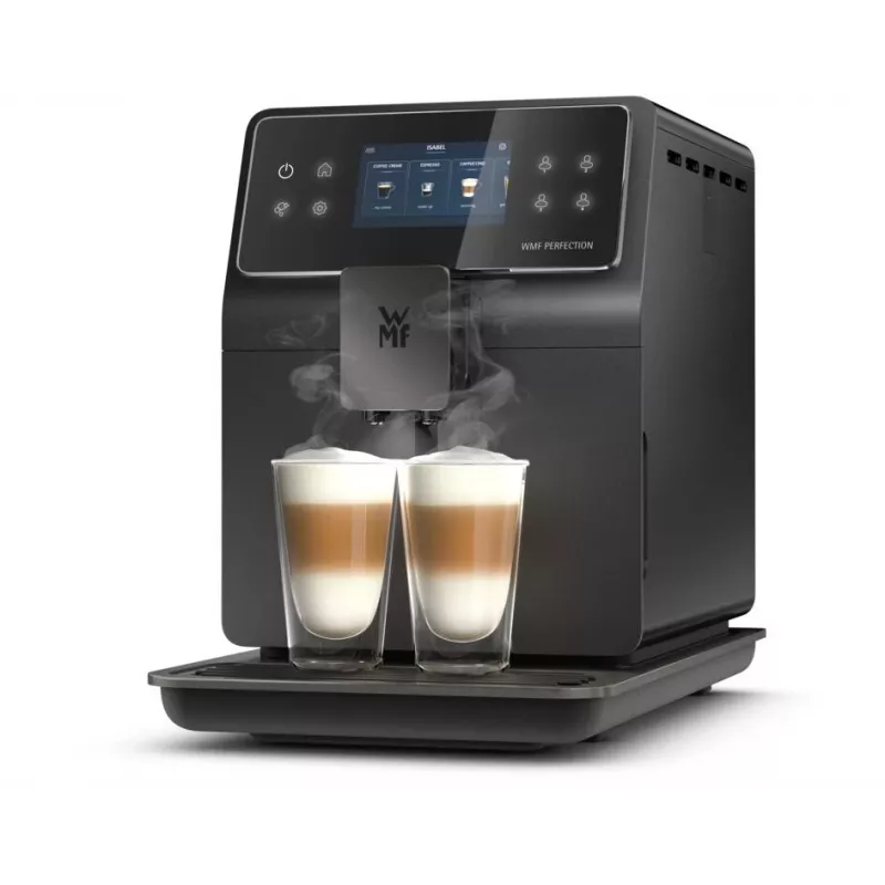 WMF Perfection 740 pilnībā automātiska kafijas automāts, matēti melns