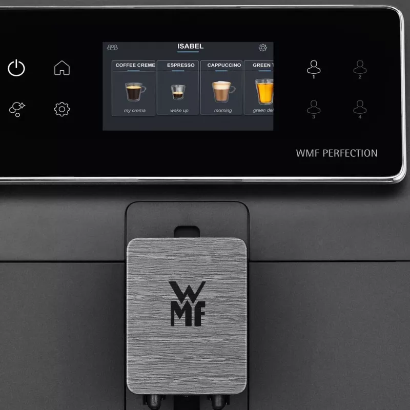 WMF Perfection 740 pilnībā automātiska kafijas automāts, matēti melns