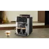 Espresso automāts KRUPS Sensation EA910E — pilnībā automātisks, 1,7 l ūdens tvertne, iebūvēta dzirnaviņas, 2 snīpi, 1450 W
