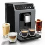 Espresso automāts Krups Evidence Hot & Cold EA898GF0 — pilnībā automātisks, 2,5 l ūdens tvertne, iebūvēta kafijas dzirnaviņas, 2 snīpji