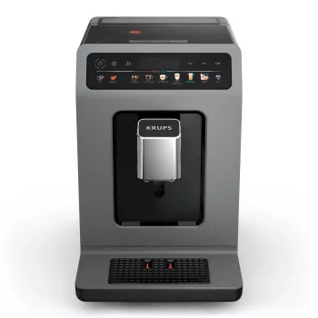Espresso automāts Krups Evidence Hot & Cold EA898GF0 — pilnībā automātisks, 2,5 l ūdens tvertne, iebūvēta kafijas dzirnaviņas, 2 snīpji